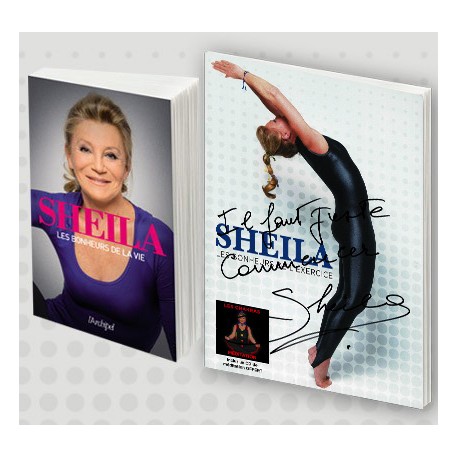 Les bonheurs de la vie + Les bonheurs de l'exercice dédicacé