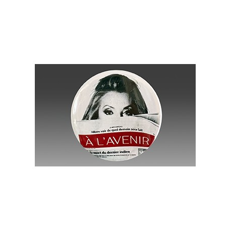 Magnet aimanté "à l'avenir"