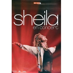 Affiche Sheila en concert 2002 80X120 cm