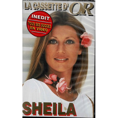 Sheila la cassette d'or VHS neuve