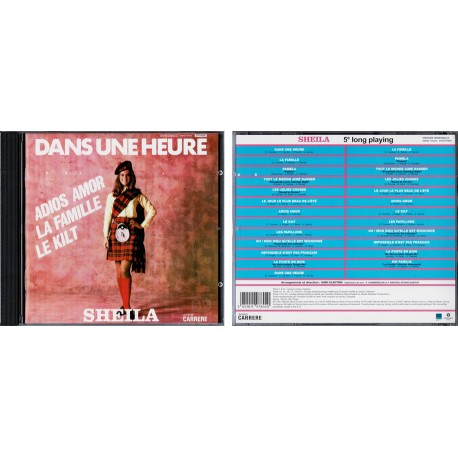 SHEILA CD Album Dans Une Heure