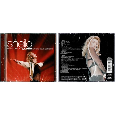 SHEILA CD Album En Concert à l'Olympia 2002