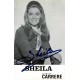 Sheila carte postale CARRERE noir et blanc 1970
