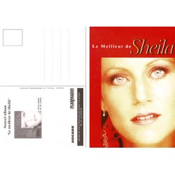 Sheila carte postale officielle 1998