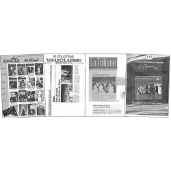 Fanzine  36 pages septembre 2001 spécial presse