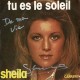 SHEILA "Tu es le soleil" dédicacé