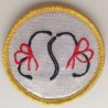écusson logo + velcro