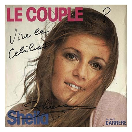 SP SHEILA LE COUPLE dédicacé