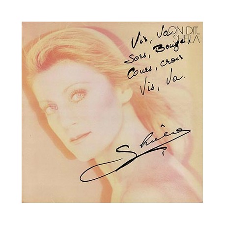 SHEILA album ON DIT 1983 dédicacé