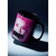 Mug noir et rose à l'avenir