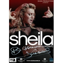 Flyer Sheila en tournée 2006 dédicacé